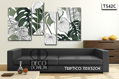 T542 - Botanico Monstera en internet