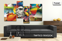 T614 - Arte Urbano Okuda - comprar online