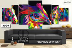 XP39 - Animales coloridos - comprar online