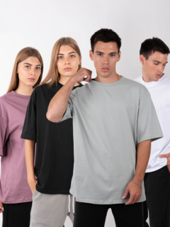 Pack 4 Remeras Oversize - comprar online