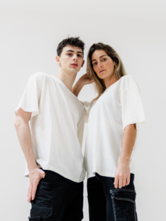 Remera Oversize Crudo