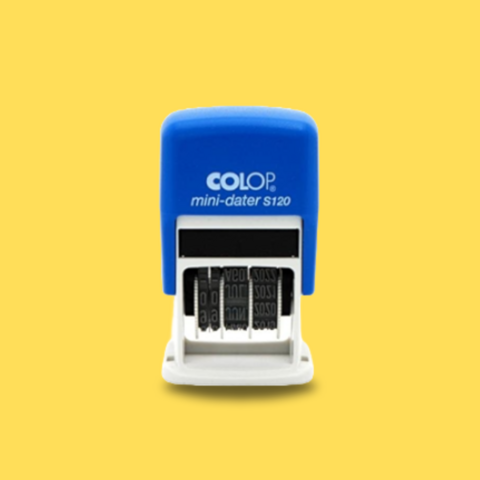 Carimbo Datador Mini-Dater S120 - Colop