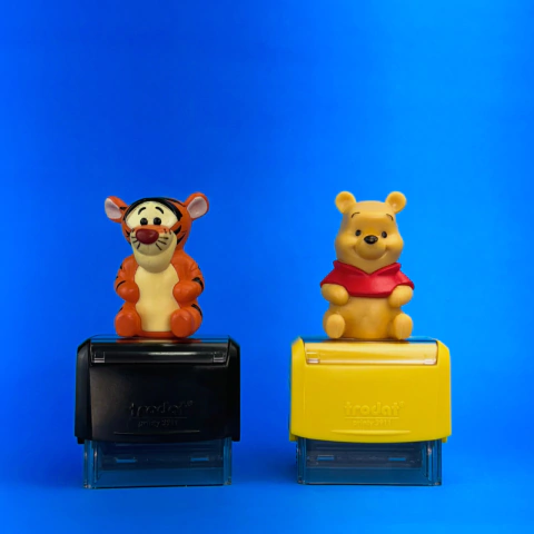 Kit Carimbo Tigrão e Pooh – Coleção Ursinho Pooh | Carimbei