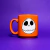 Caneca Mini Tina Jack Skellington - O Estranho Mundo de Jack