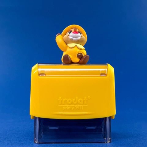 Carimbo Teco Pijaminha – Coleção Mini Toys | Carimbei