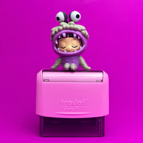 Carimbo Boo – Coleção Monstros S.A. | Carimbei