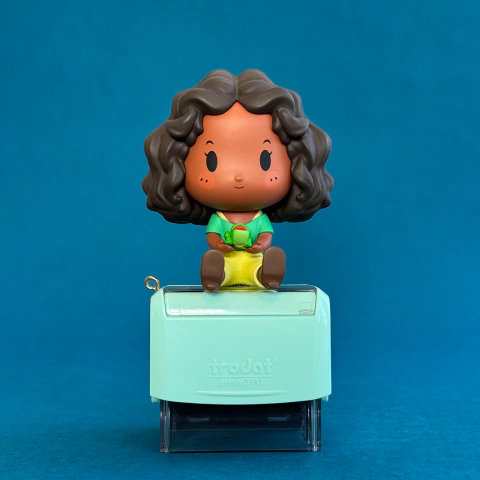 Carimbo Tiana Pijaminha Baby – Coleção Princesas | Carimbei