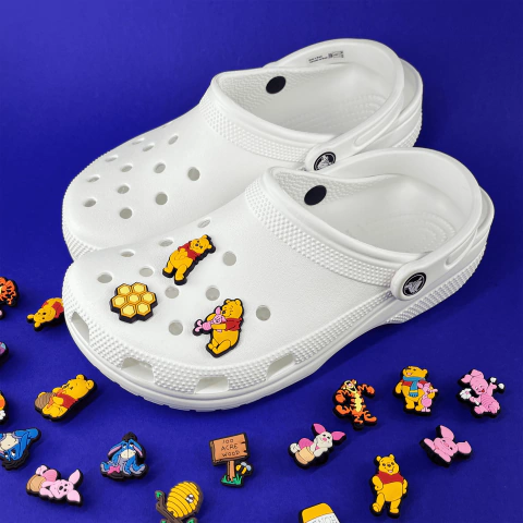 Charms para Calçado – Coleção Ursinho Pooh | Carimbei