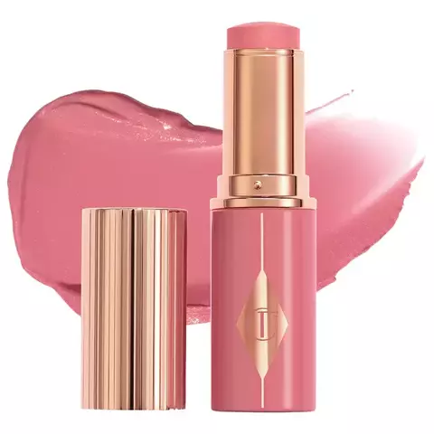 CHARLOTTE TILBURY - Unreal Lip + Cheek Glow Blush Stick with Hyaluronic Acid (Rosy Glow) - comprar online