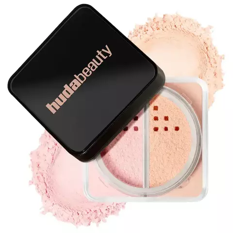 HUDA BEAUTY - Easy Bake Loose Powder Brightening + Correcting Duo (Cherry Peach) - comprar online