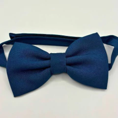 Gravata Borboleta Infantil Oxford Azul Petróleo na internet