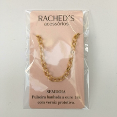 Pulseira Elos Banhado a Ouro 18k Adulto na internet