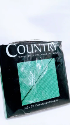 SERVILLETAS DE PAPEL TISSUE DOBLADAS