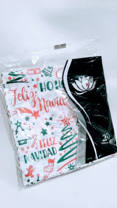 SERVILLETA FELIZ NAVIDAD 20 UNIDADES