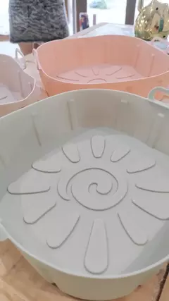 MOLDE FREIDORA DE AIRE DE SILICONA CUADRADO 17x17 CM - comprar online