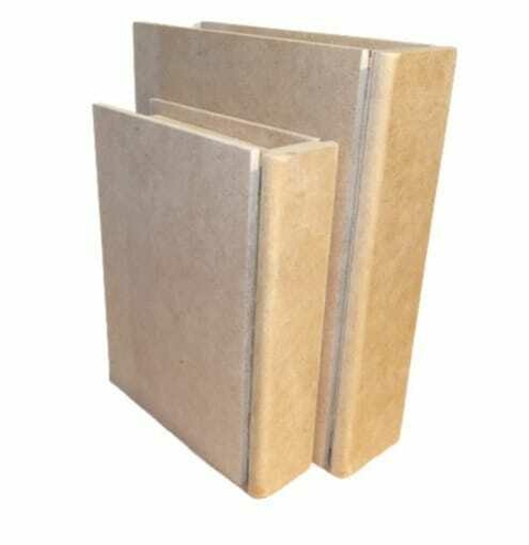 CAJA LIBRO N° 3/ 21 X 25 X 6 cm
