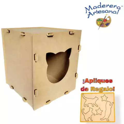 CUCHA PARA GATOS DE 35X35X35 CM.