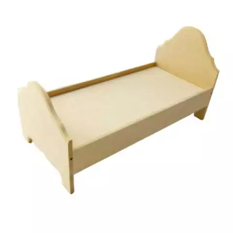 Camita p/casita tipo barbie simple 15 x 30 x ff.5, infantil