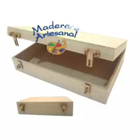 CAJA Maletin N?3 30 X 20 X 7 Cm C/Herr Laser