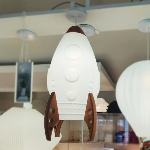 Lampara Colgante Cohete Cosmos - comprar online