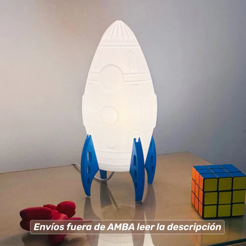 Velador Infantil Cohete Cosmos - comprar online
