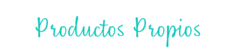 Banner de la categoría Productos propios