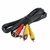 Cabo Audio Video Av 3 Rca 1,5m Macho Video Tv Lcd Led Dvd Sky - comprar online