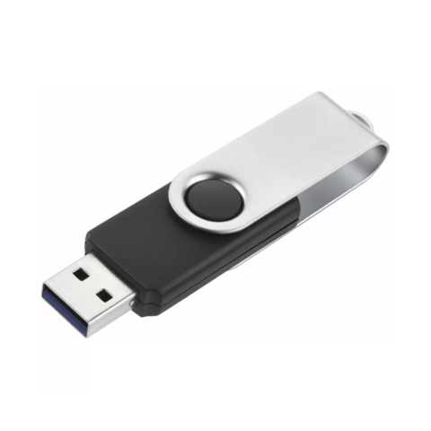 Pendrive Twist Preto 16gb USB 2.0 Eletromex - comprar online