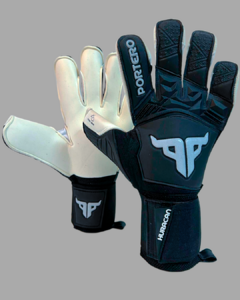 Luva de Goleiro Profissional Portero Huracan Black Gecko