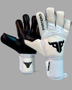 Luva de Goleiro Profissional Portero Huracan WhiteBlack Gecko na internet