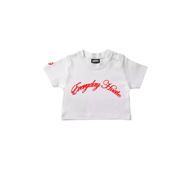 Baby Tee Everyday Hustle - White thumbnail 2