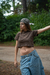 Baby Tee Basic - Marron