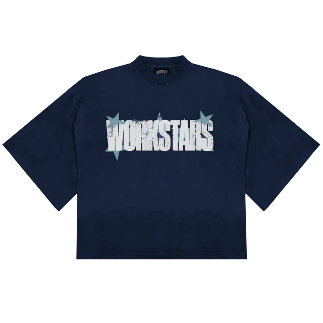 Remera Boxy Workstars - Blue thumbnail 2