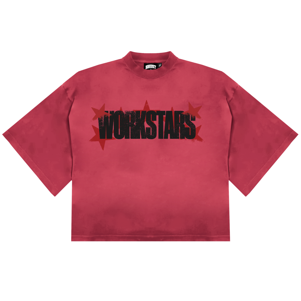 Remera Boxy Workstars - Light Red thumbnail 3