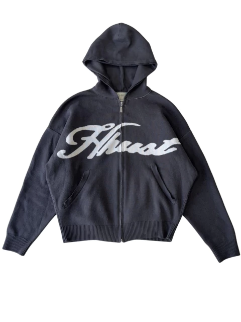 Campera de Punto Hhust Cursiva - Gris - comprar online