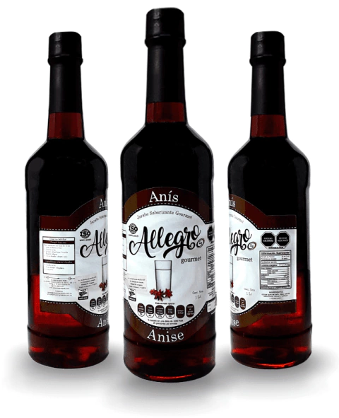 JARABE CLASICO ALLEGRO ANIS BOTELLA PET 1 LT - comprar en línea