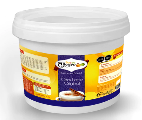 BASE PARA FRAPPE CHAI LATTE ORIGINAL 3 KG - comprar en línea