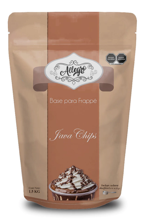 BASE PARA FRAPPE JAVA CHIPS 1.5 KG - comprar en línea