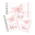 KIT MATERNIDADE AFETIVA- BORBOLETA ROSA