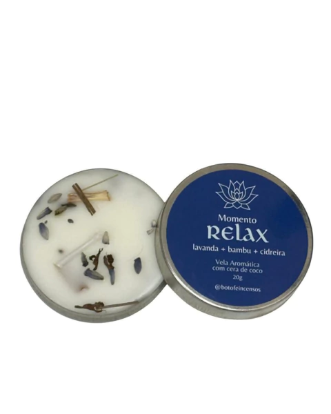 Vela Lata Botofé - Relax 20g