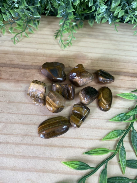 Olho De Tigre Pedra Rolada - Unidade