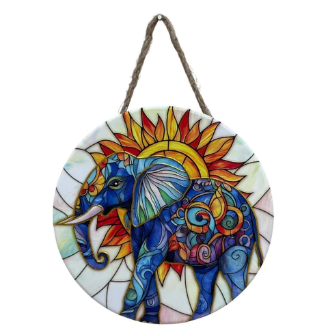 Mandala De Porcelana - Elefante 4