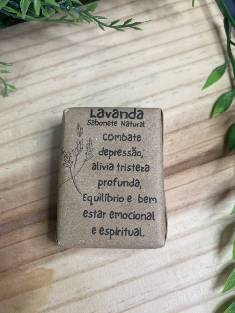 Sabonete Lavanda Oca Burity - Alivia Tristeza