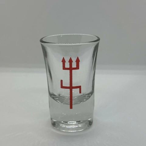 Copo de Shot - Tridente Vermelho