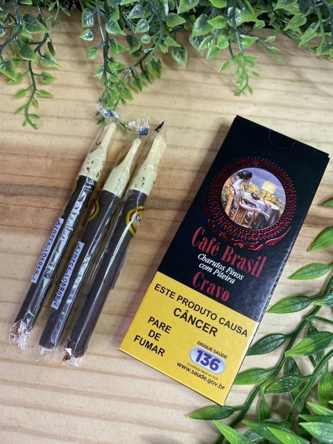 Cigarrilha Café Brasil Cravo - Unidade