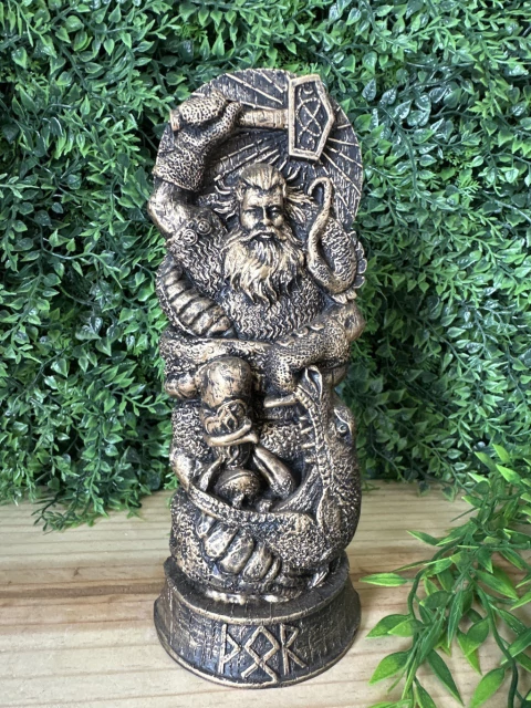 Imagem Deus Thor - Bronze