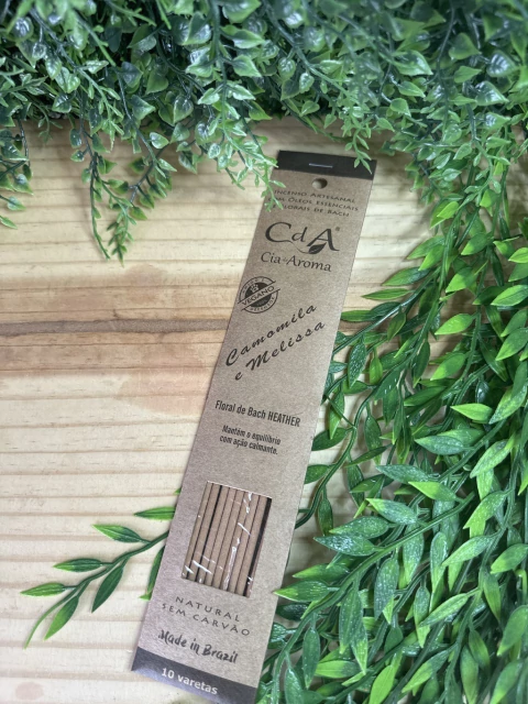 Incenso Cia De Aroma - Camomila E Melissa
