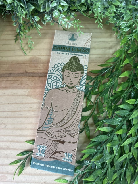 Incenso Vila Zen Capim Limao