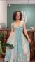 Vestido Indiano Azul