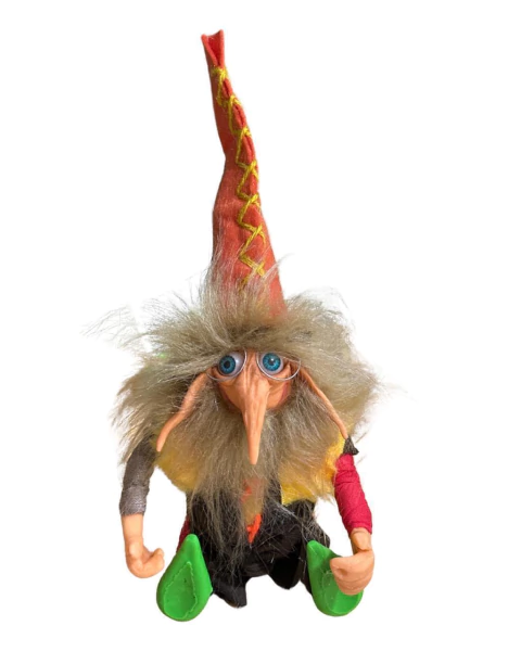 Elemental Gnomos Rústicos CHAPEU LARANJA/AMARELO